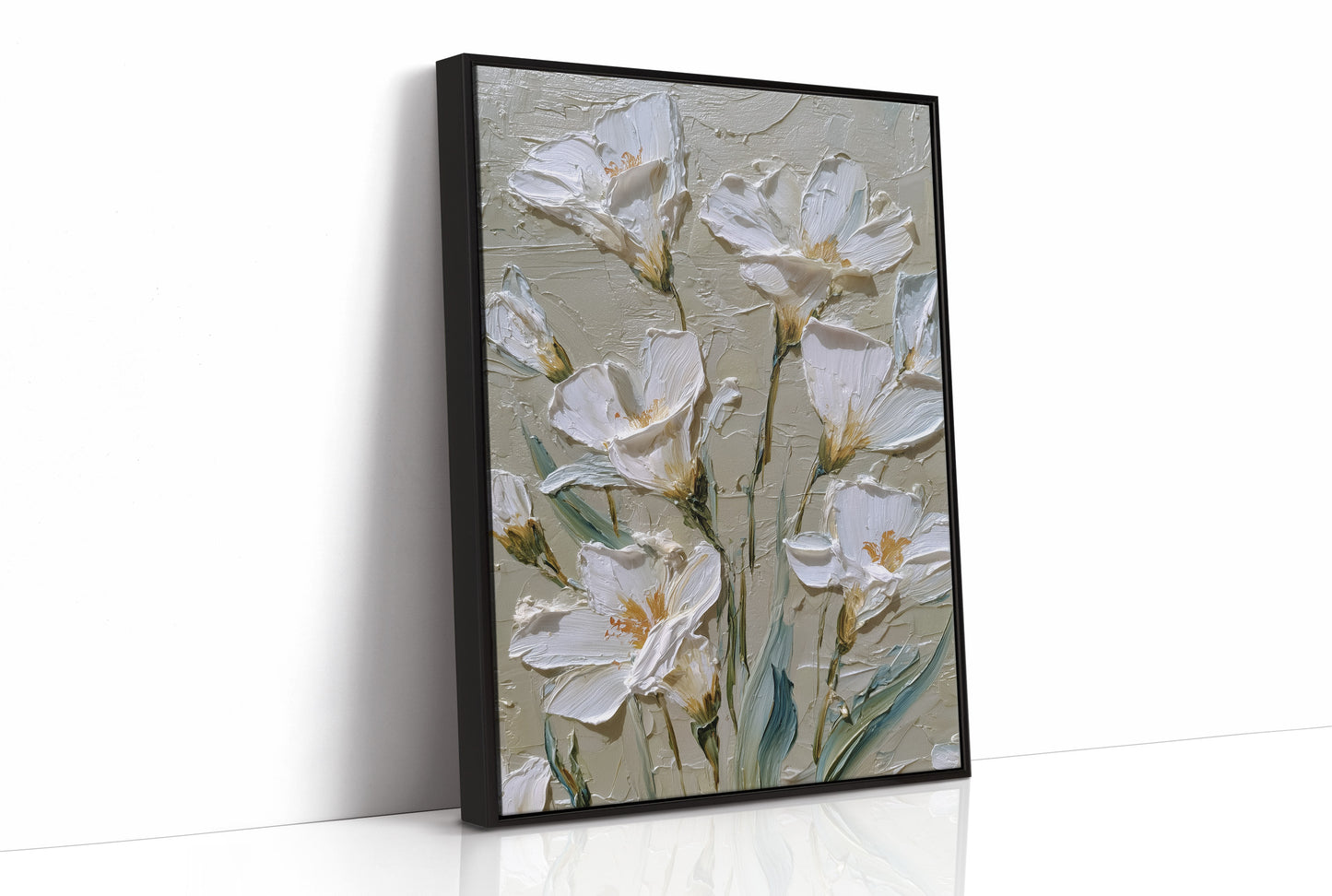 White Flowers Before Noon