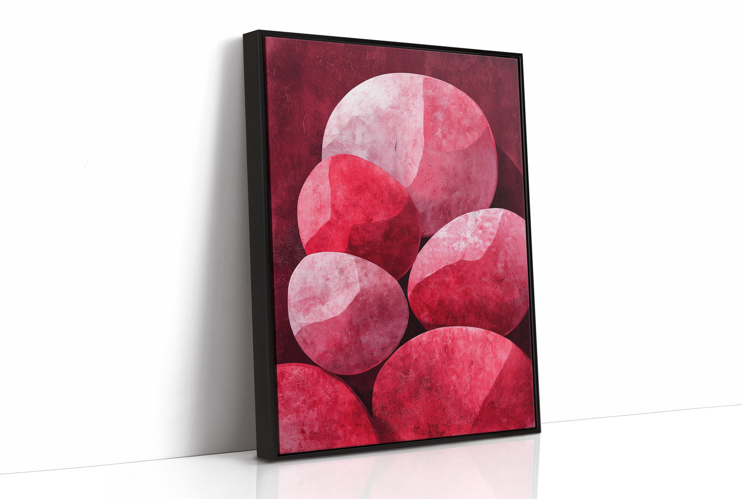 Gathered in Shades of Red