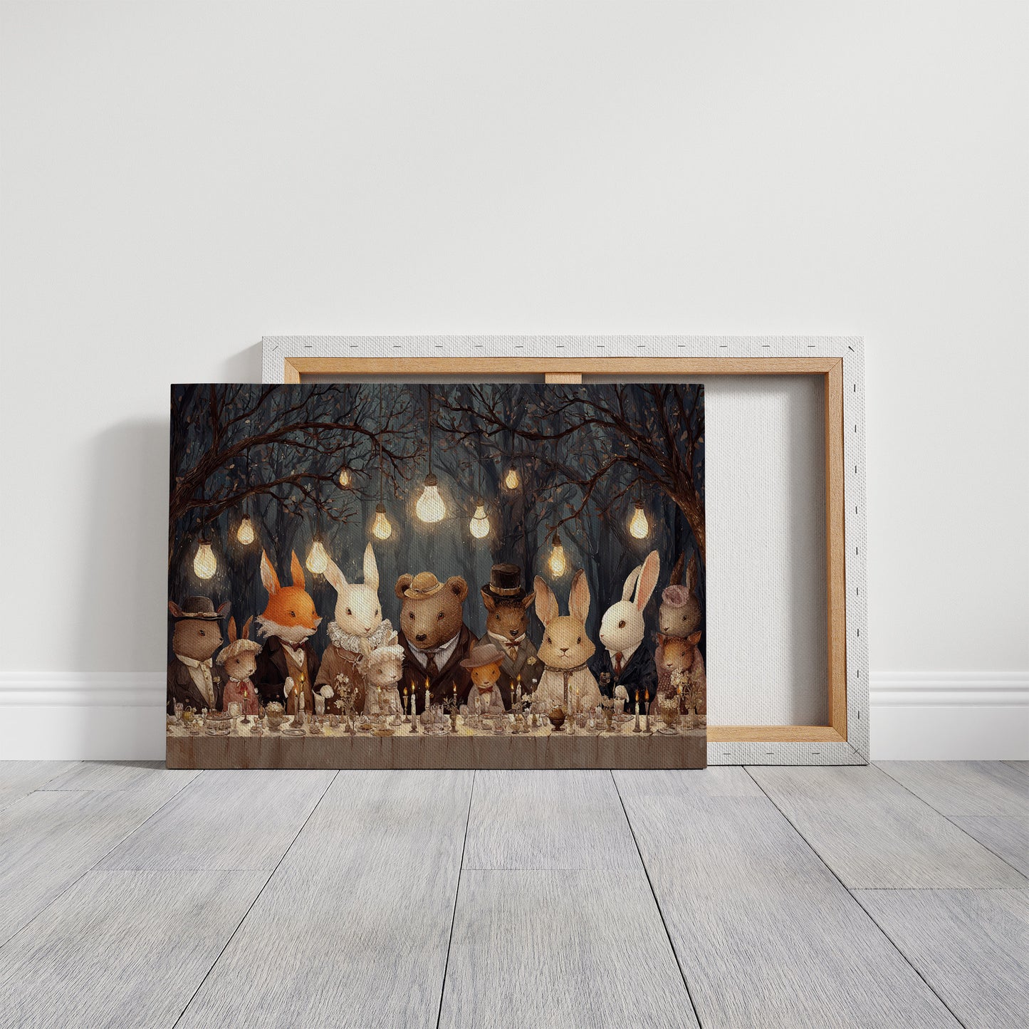 Woodland Feast Under Edison Stars