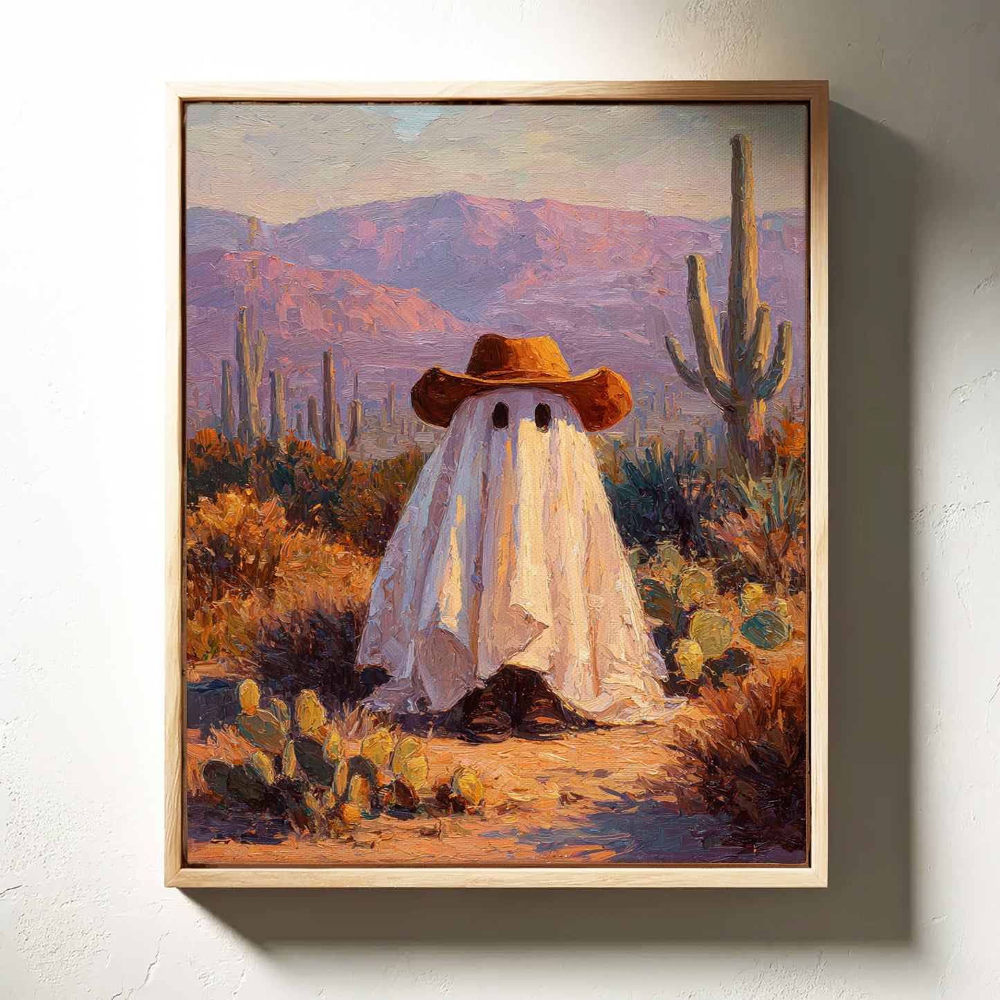 A Cowboy's Playful Mirage