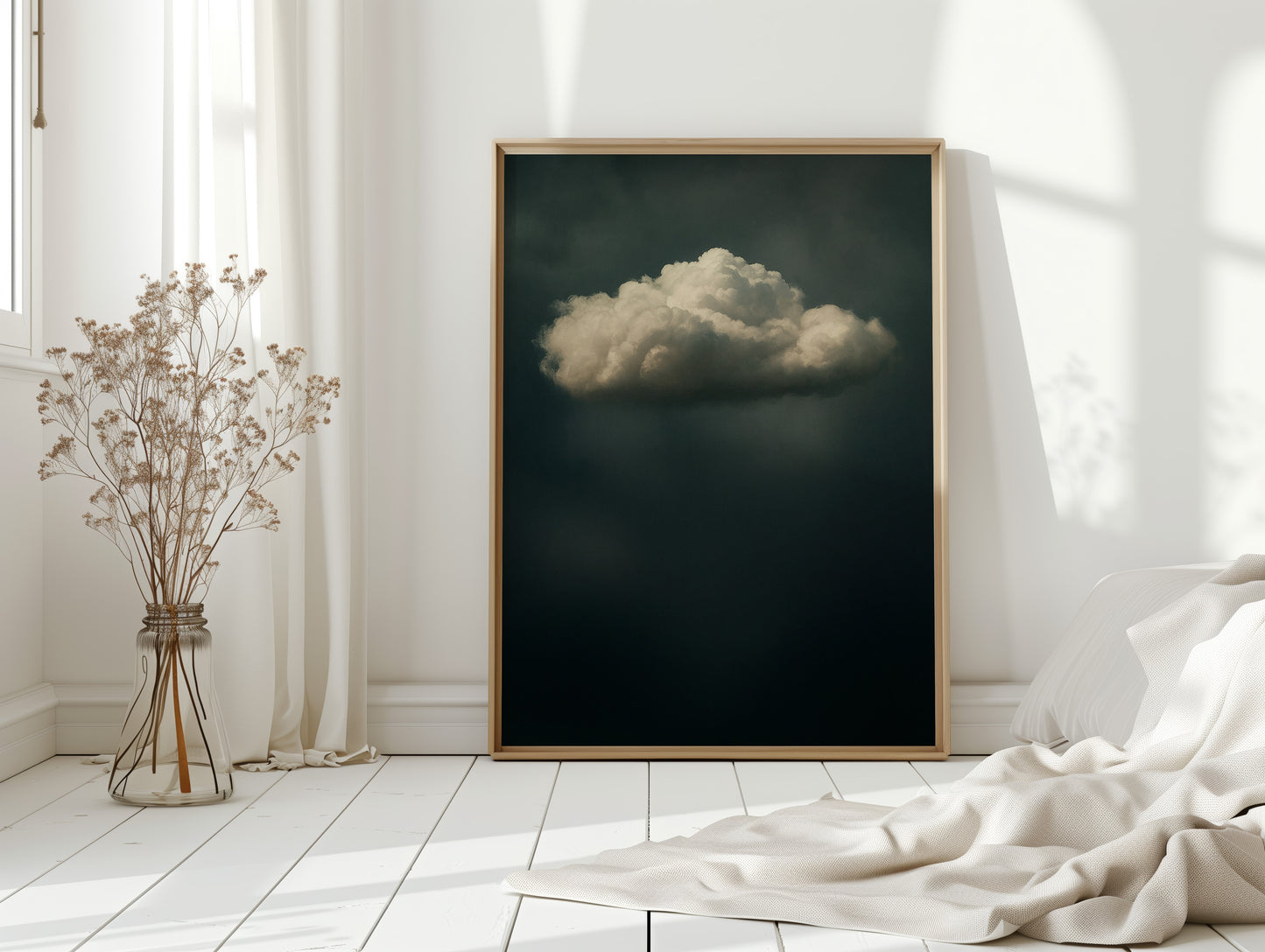 Lone Cloud in Quiet Storm