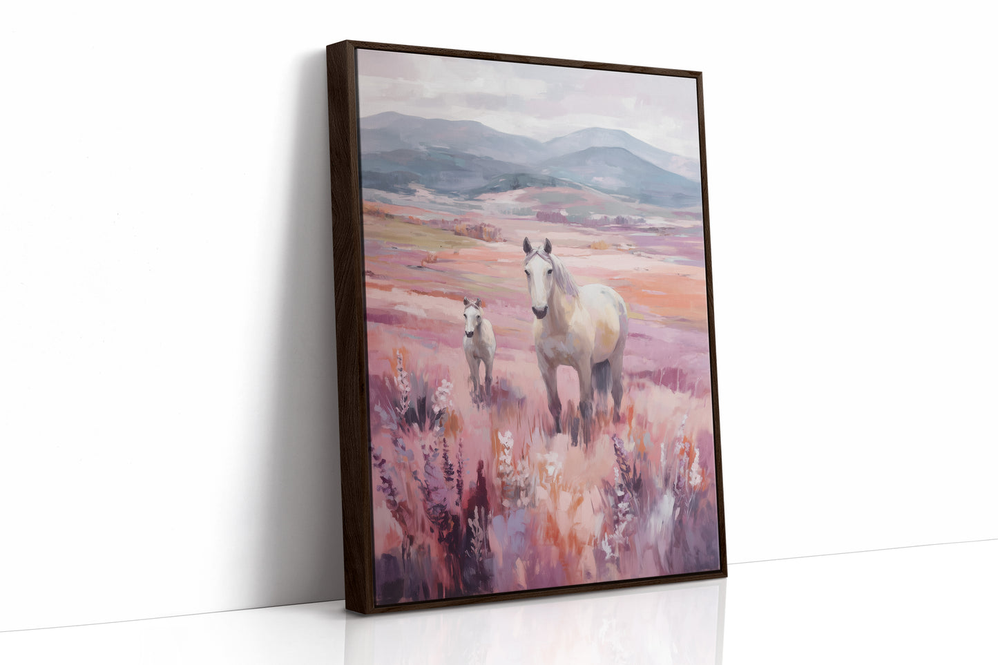 Wild Lavender Calls The Horses Home