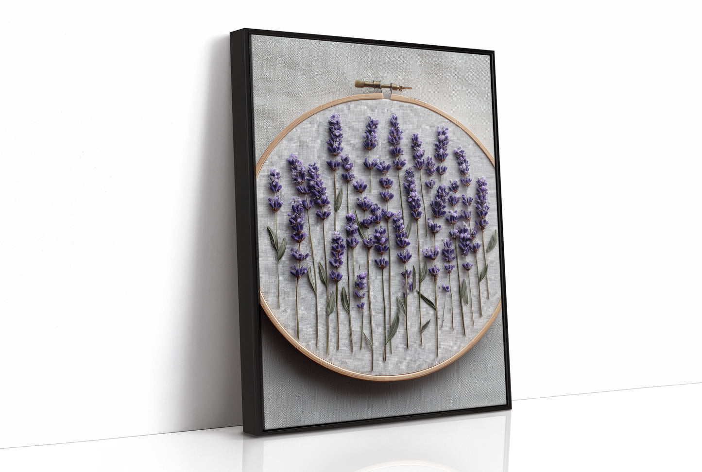 A Field Pressed into a Hoop