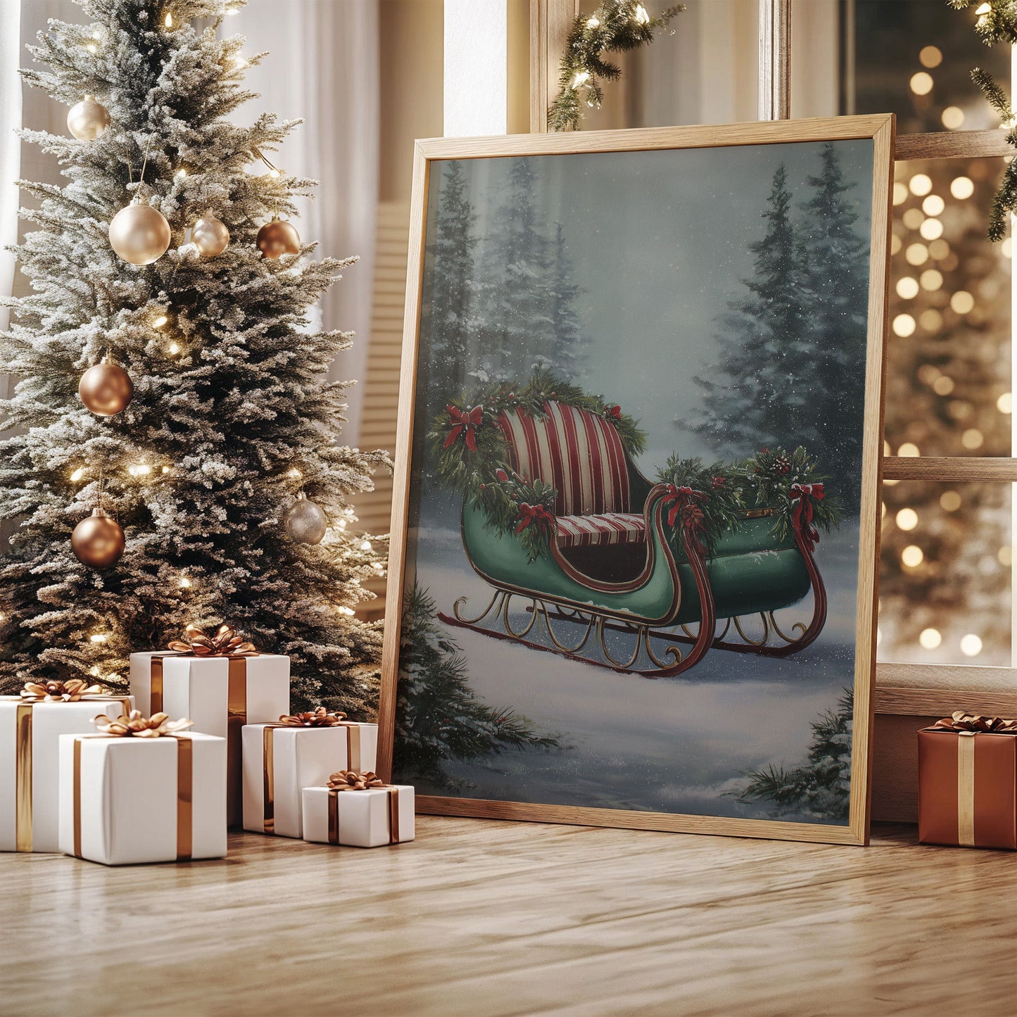 Magic Waits In Winter's Sleigh
