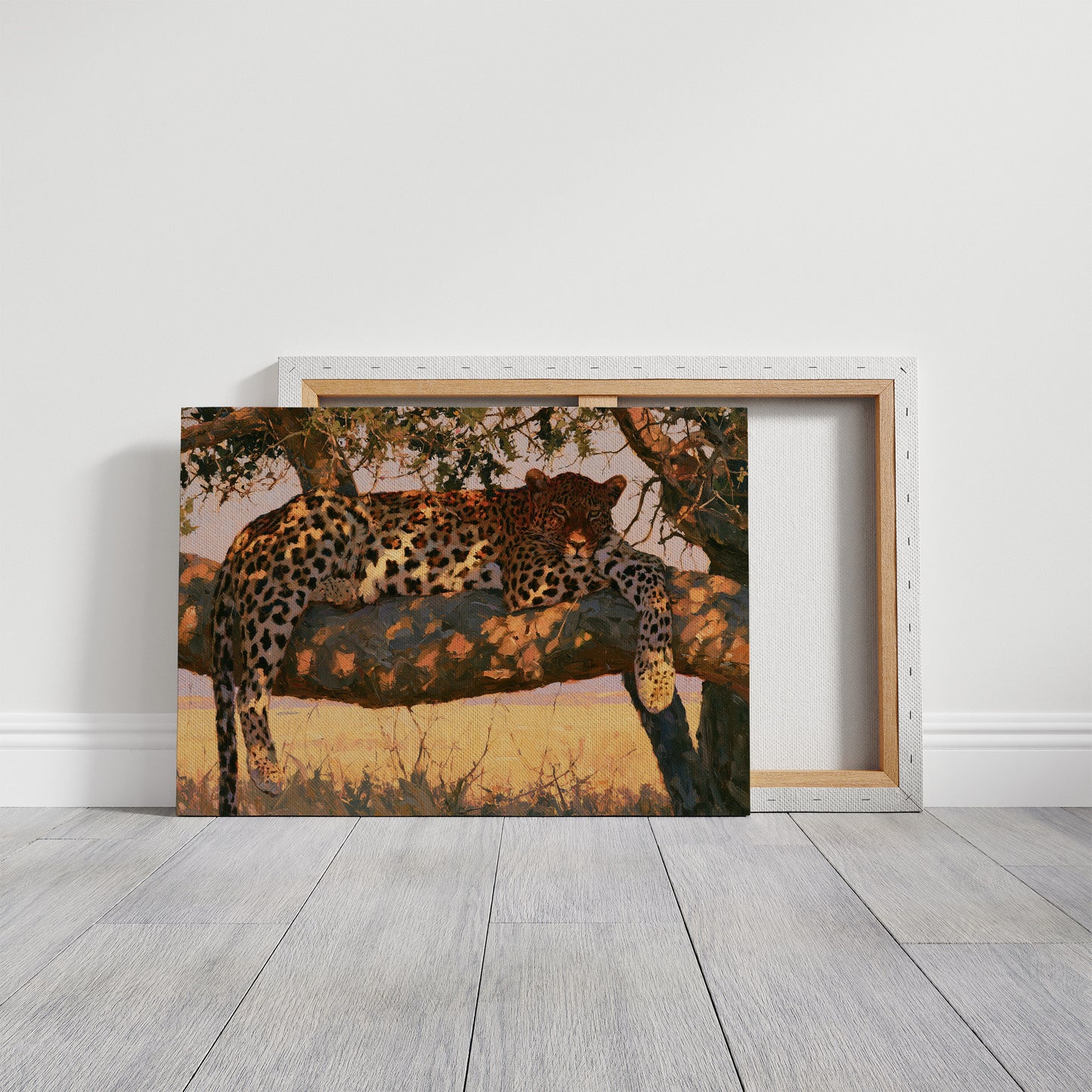Leopard, Draped in Gold