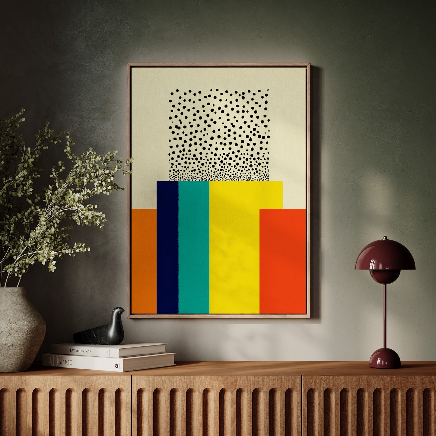A Dance of Colorful Layers