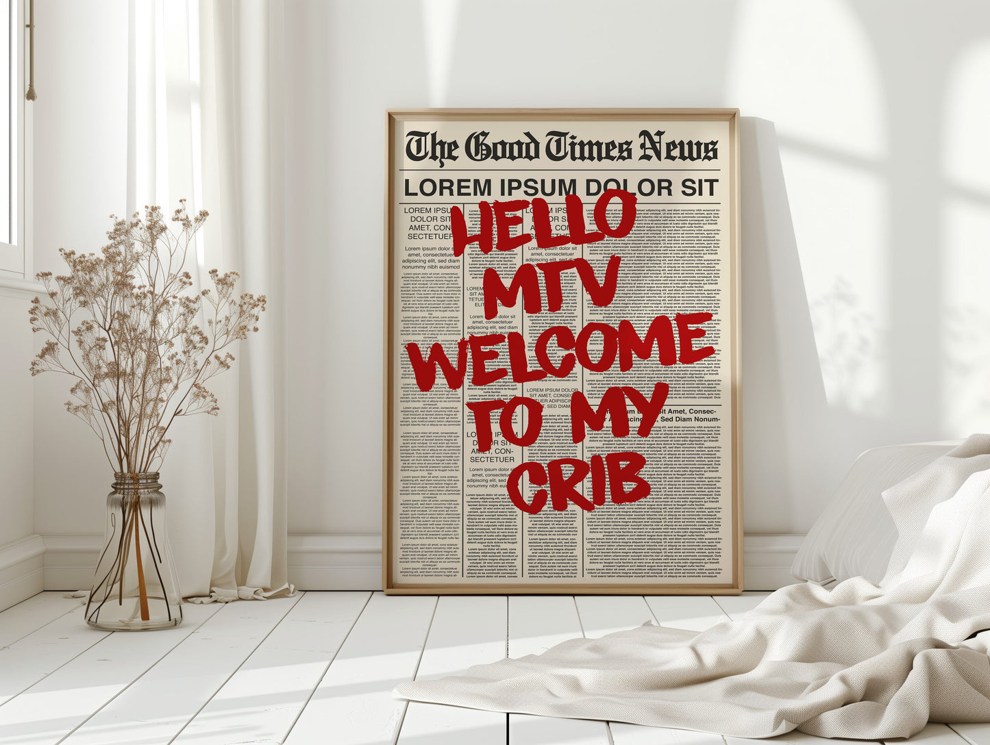Hello MTV, Welcome Print