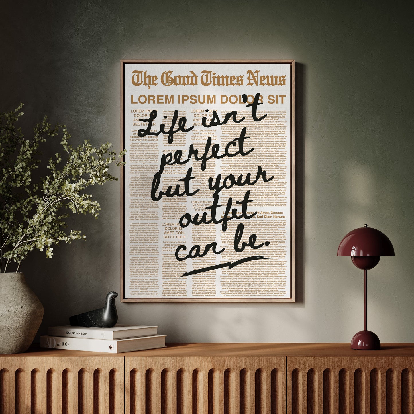 Headlines Dance Through Morning Light