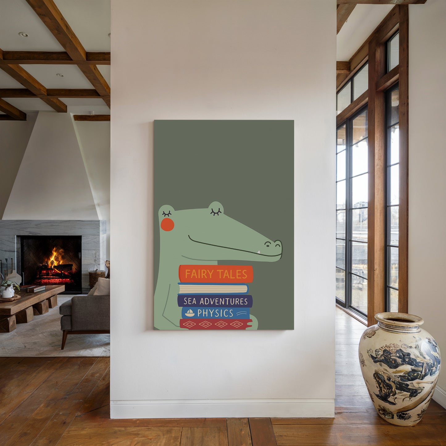 Bookish Gator Dreams of Fairy Tales