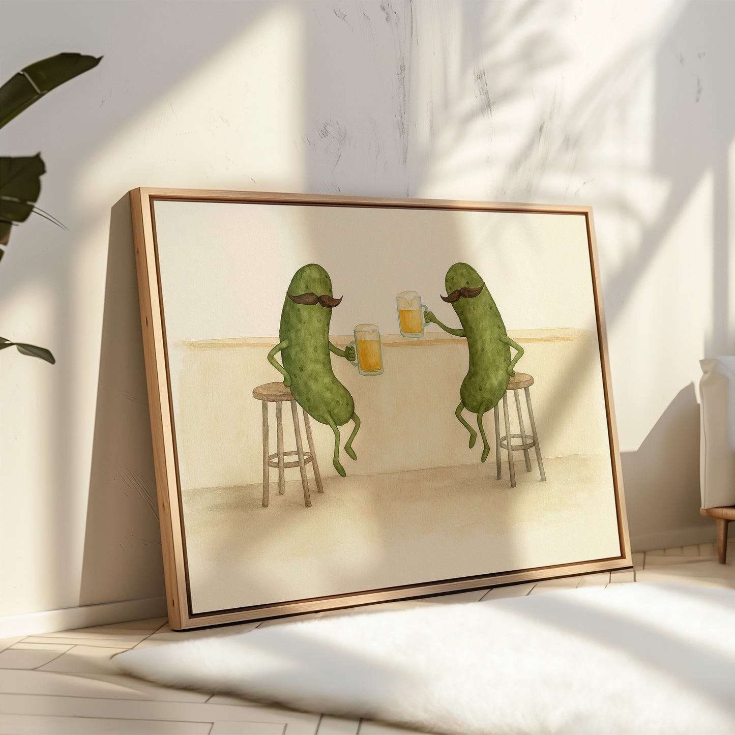 Pickles with Pints and Mustaches