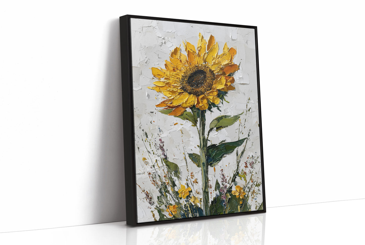 One Sunflower Stands the Tallest