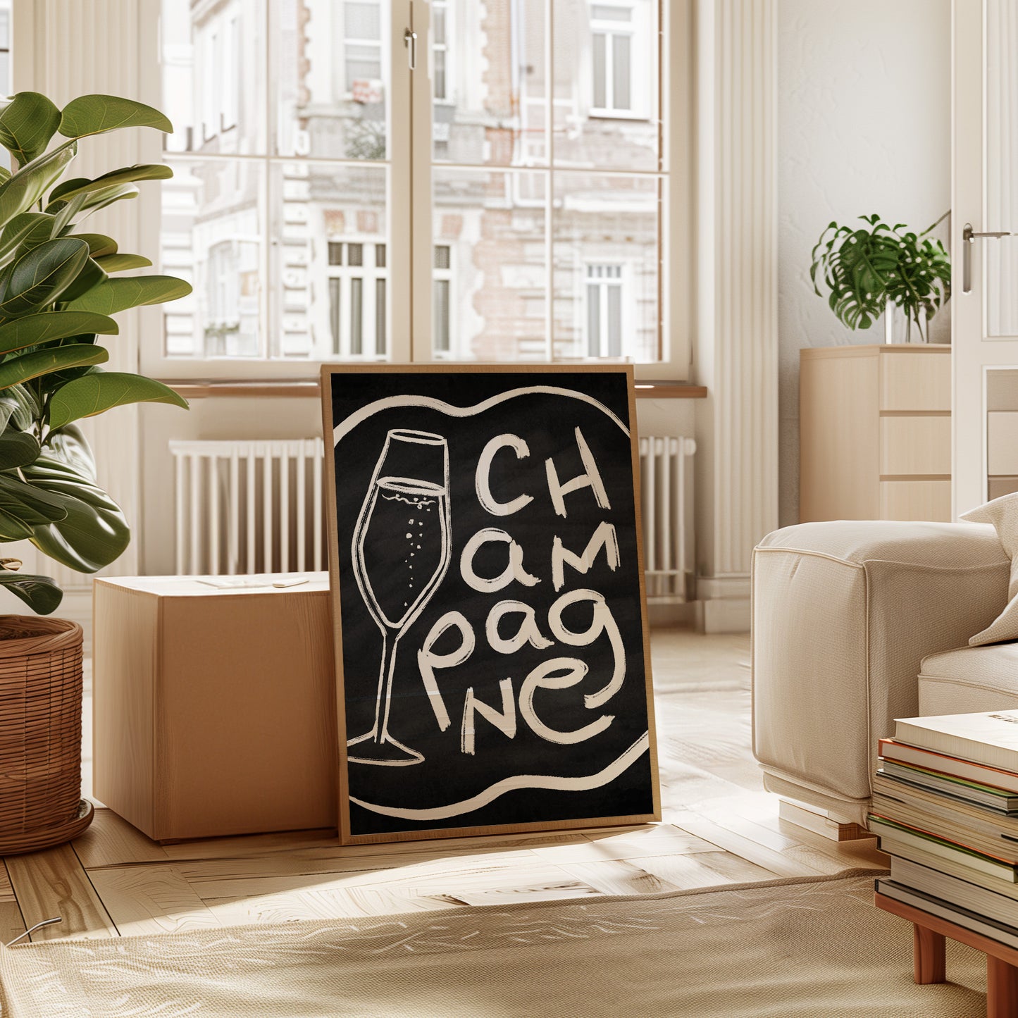 Chalk Lines Toast Simple Pleasures