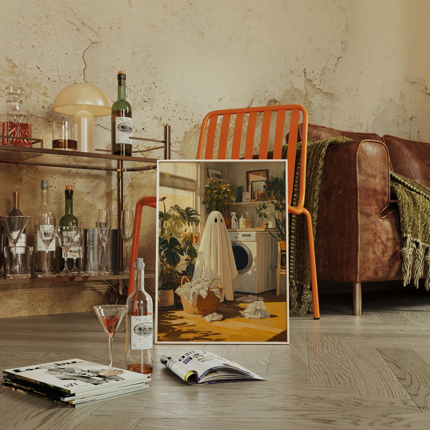 Specter Among the Sunlit Laundry