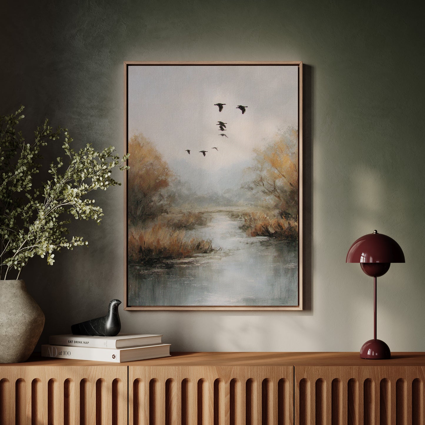 Flight Over Quiet Waters