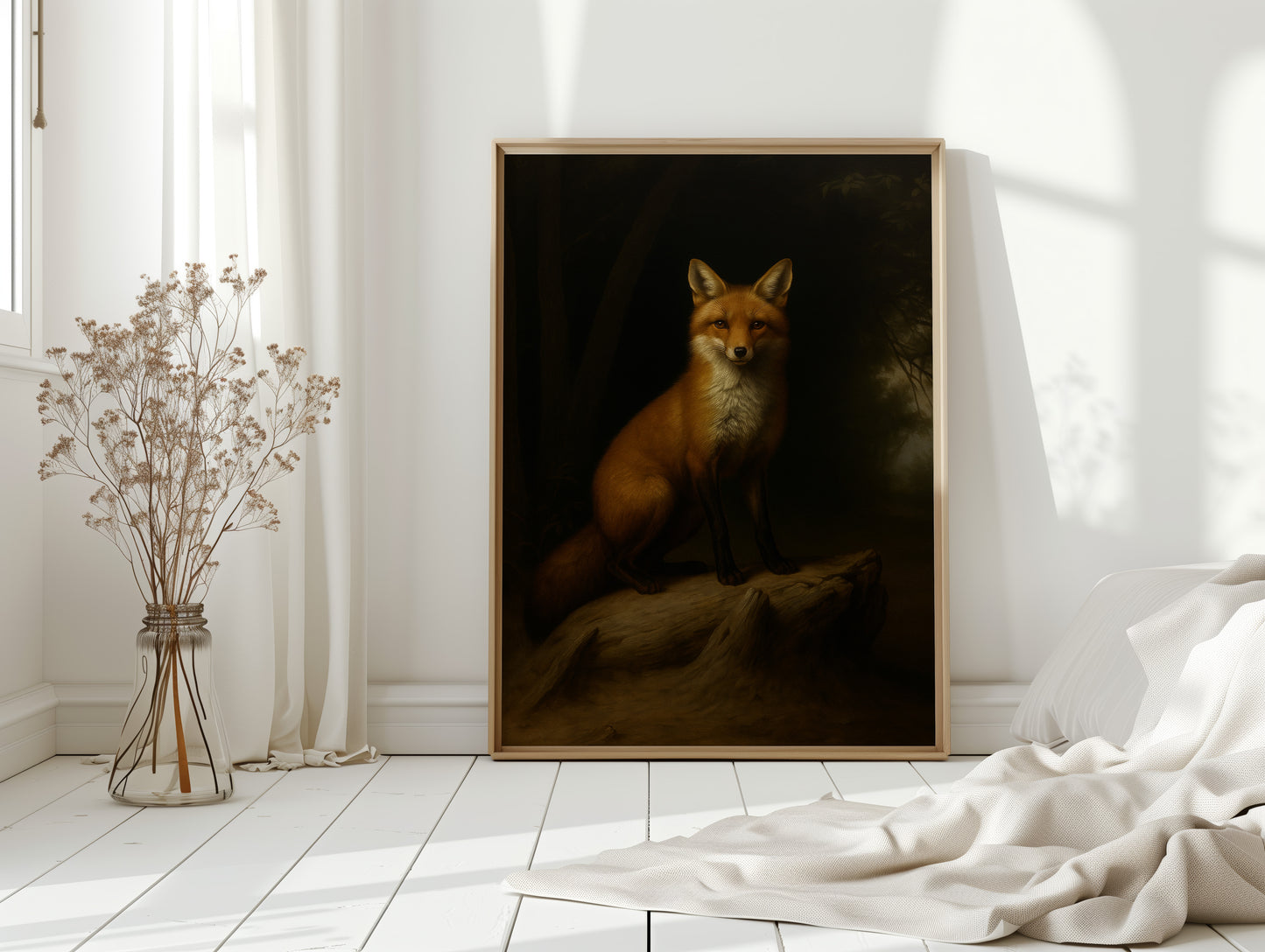 Fox of the Forest at Dusk