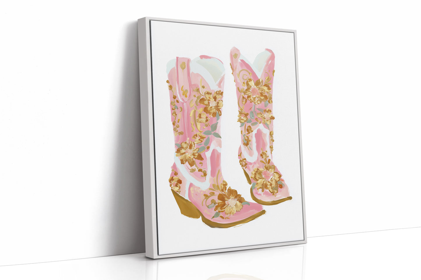 Blush Boots In Bloom