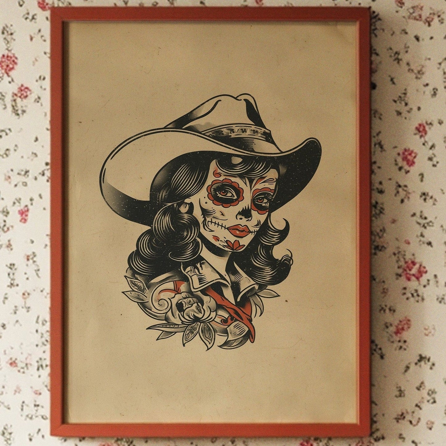 Roses Bloom Under Desert Stars