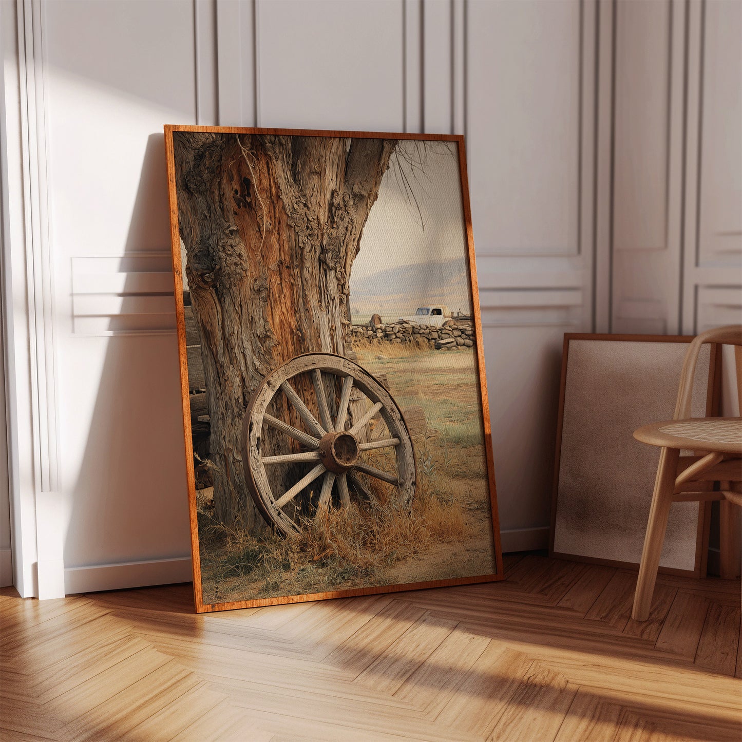 Tales Carved Into Weathered Grain