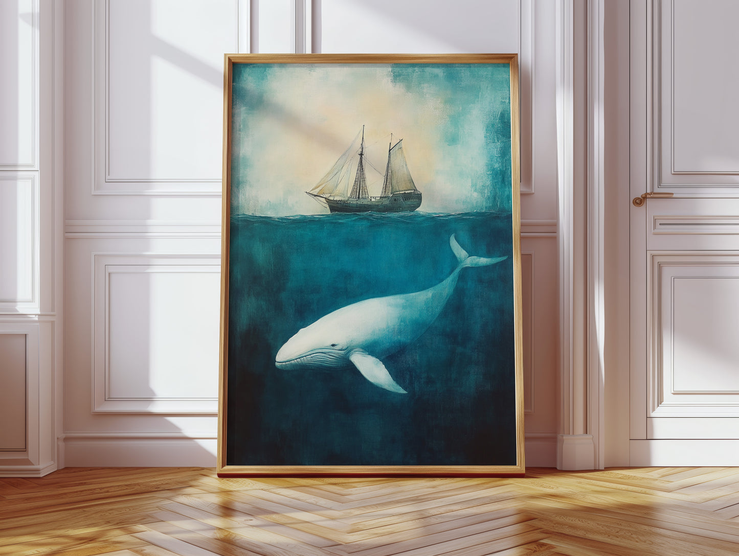 Deep Blue Silence and the Whale