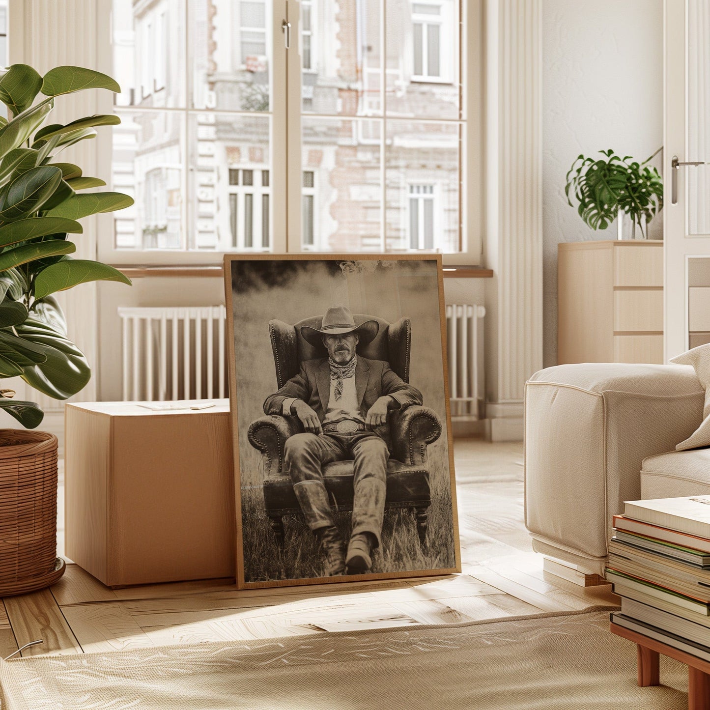 The Chair at Sundown