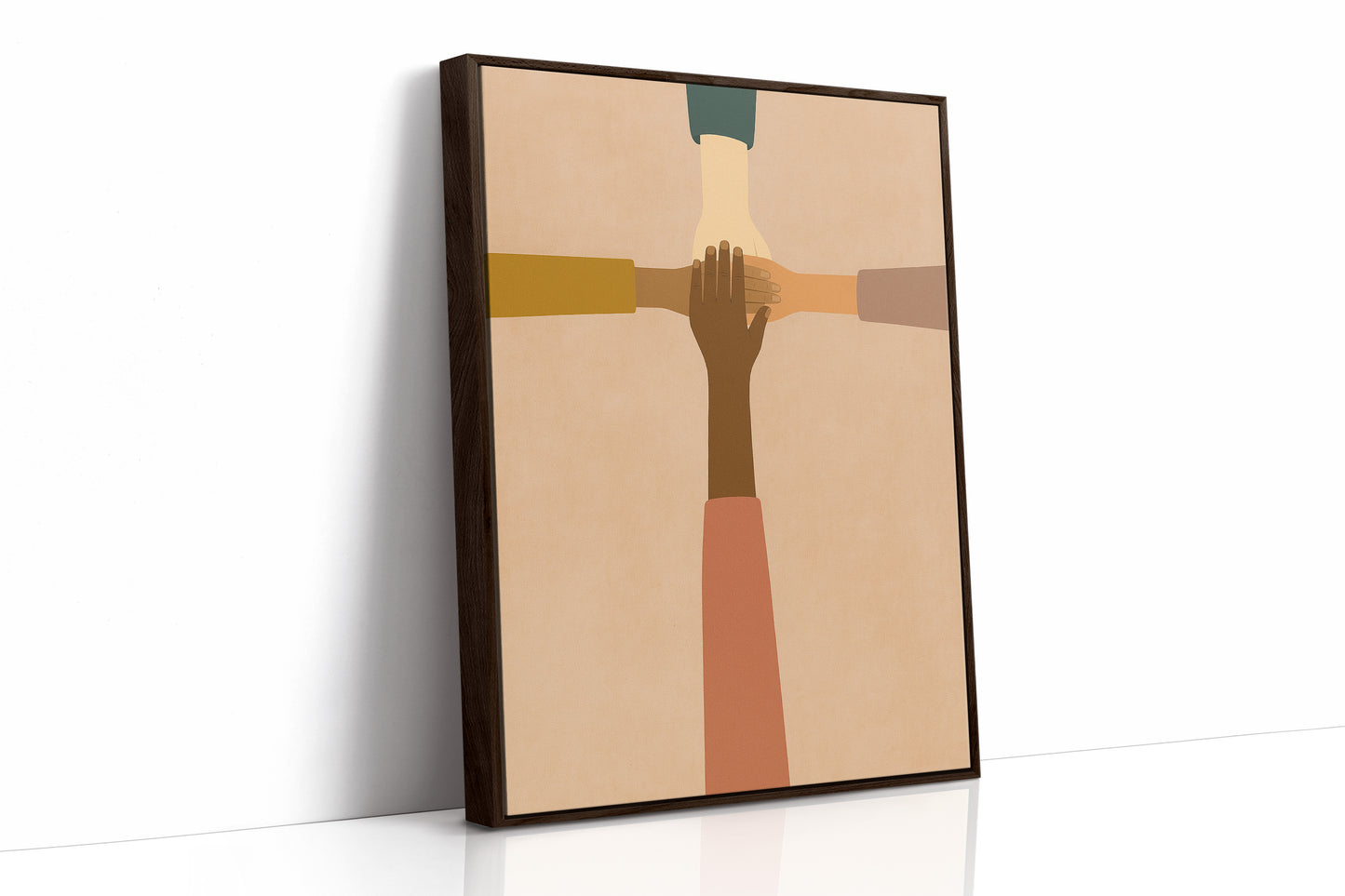 Together in Grace Minimalist Hands