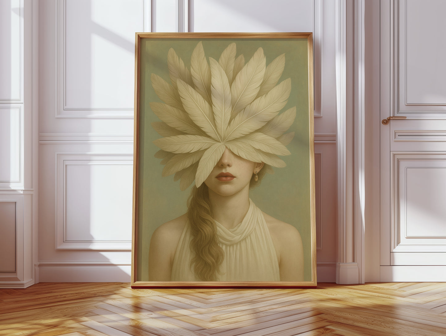 Whispers of Ivory Feathers