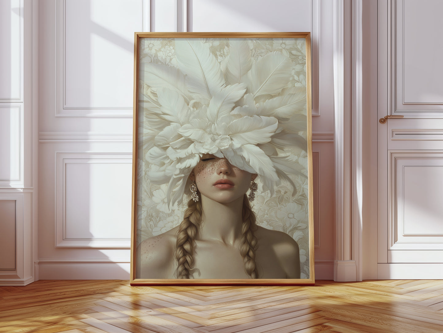 Whispers of Ivory Feathers