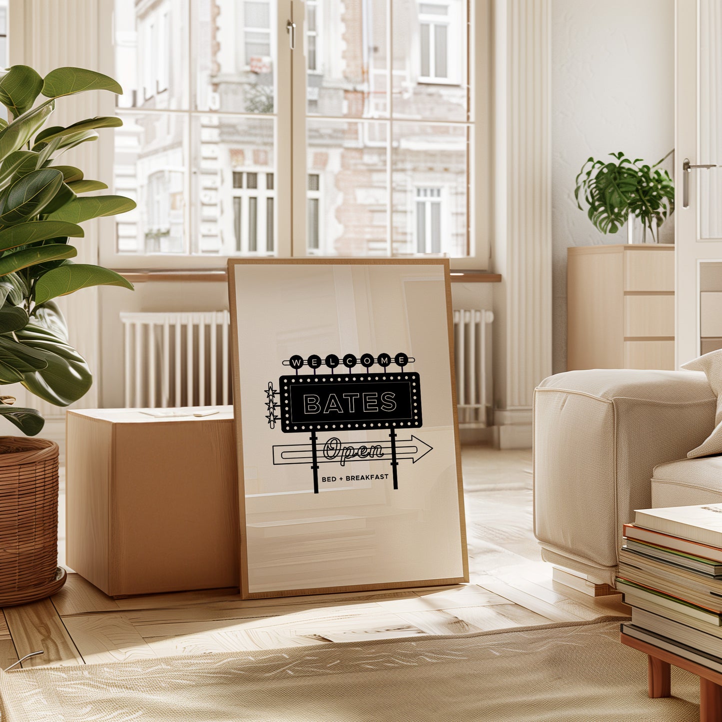 Neon Nights At Small Town Crossroads