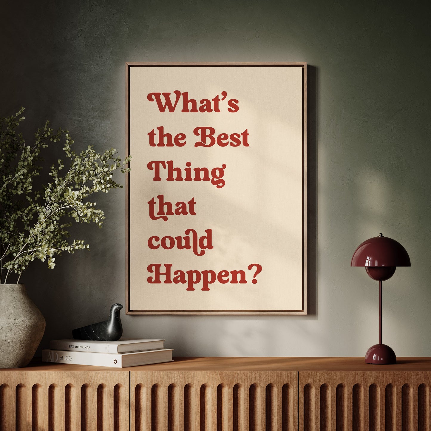 Optimism Wears A Retro Smile