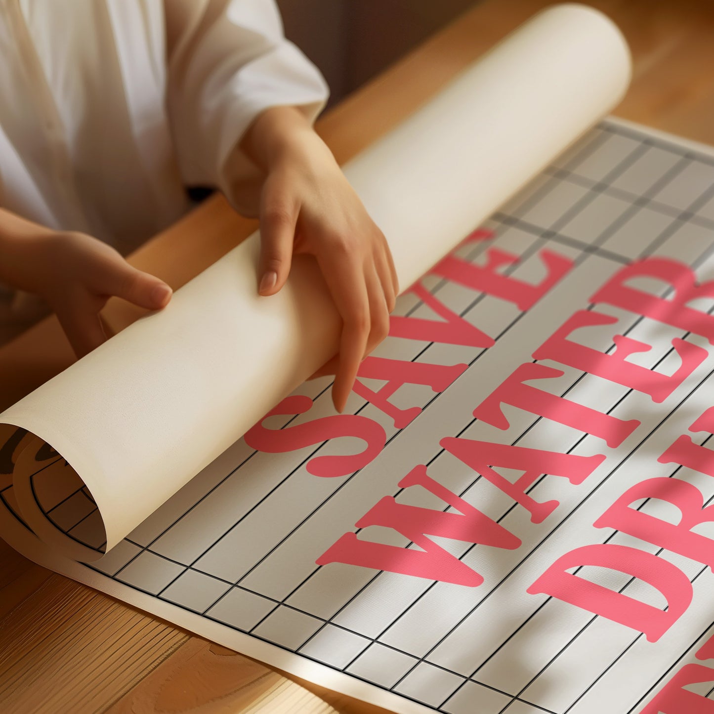 Pink Words On Restaurant Bills