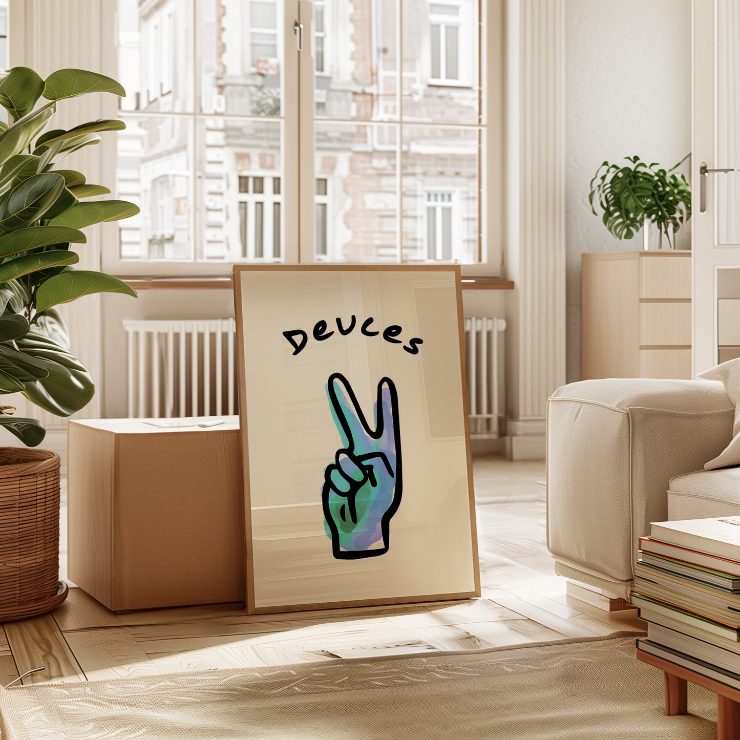 Peace Signs Paint Summer Skies