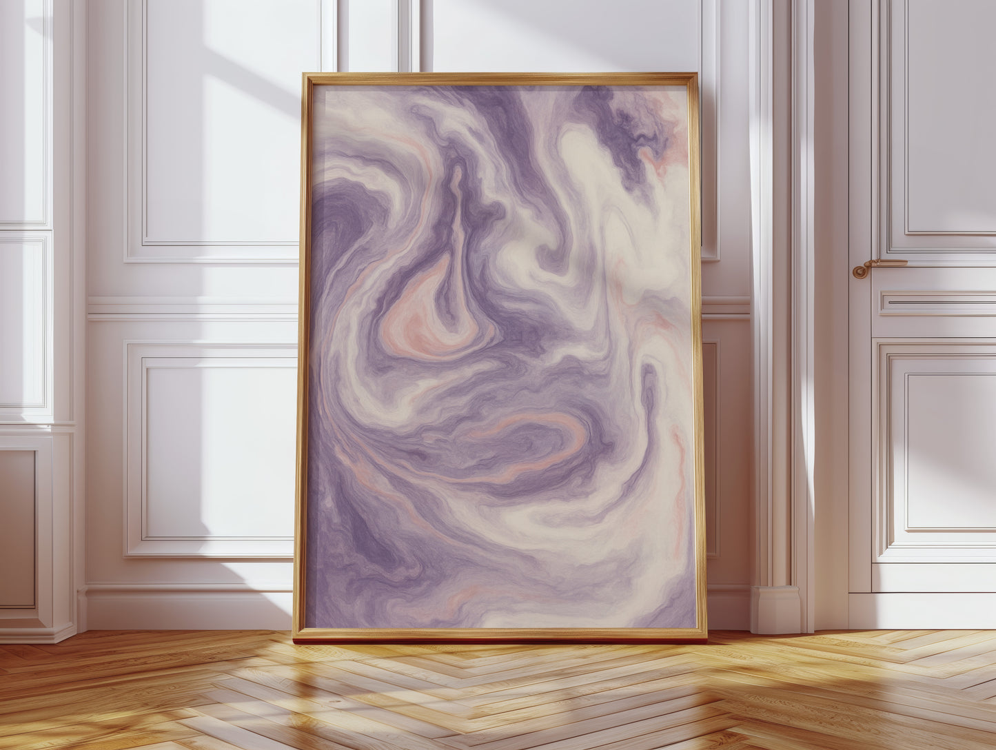 Lavender Dreamscape Swirl