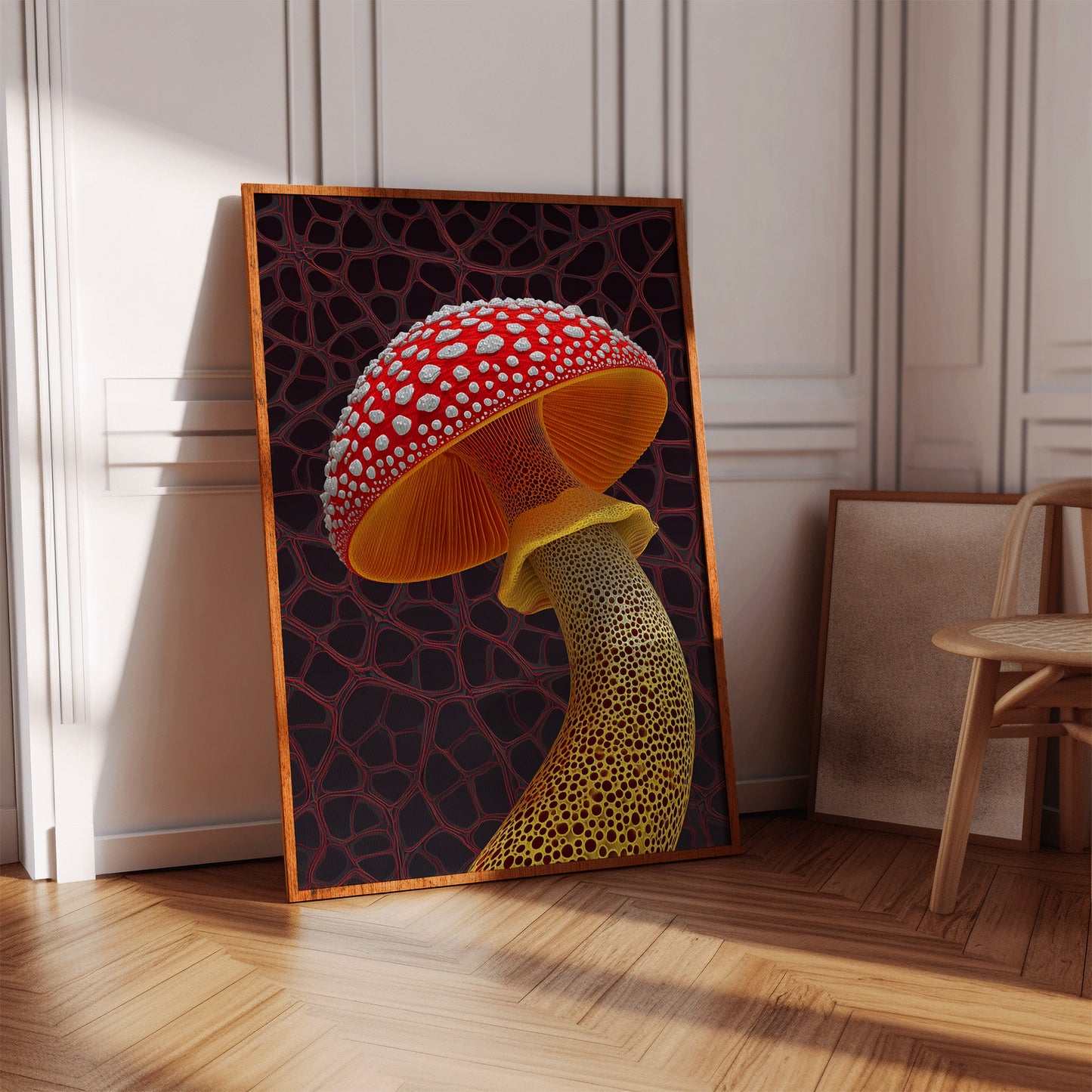 The Enchanted Fungi's Glow