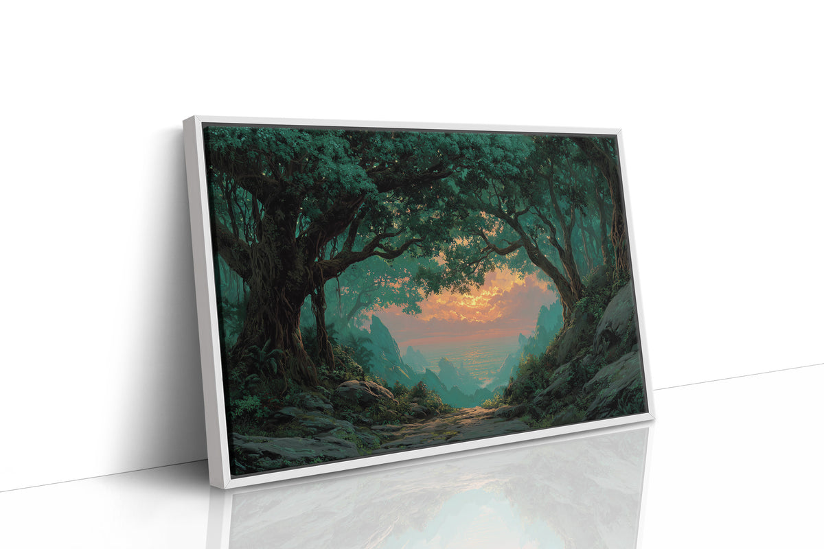 The Trees Framed It Themselves