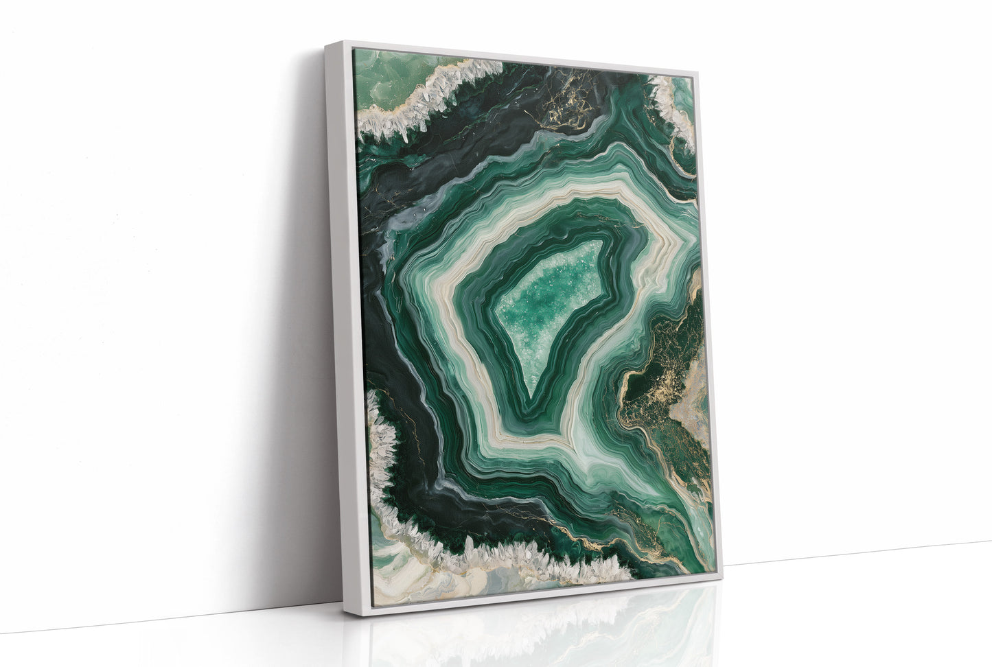 Emerald Geode Depths