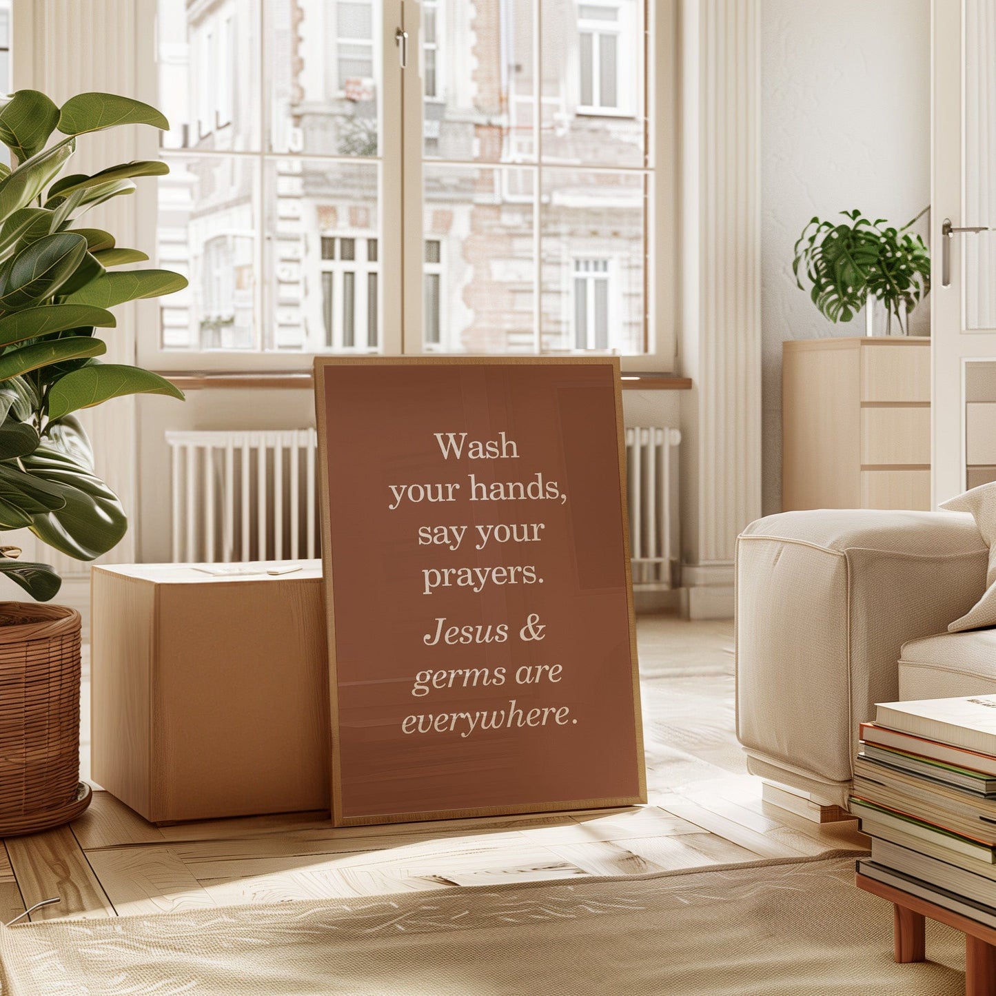 Faith And Soap Keep Hearts Clean