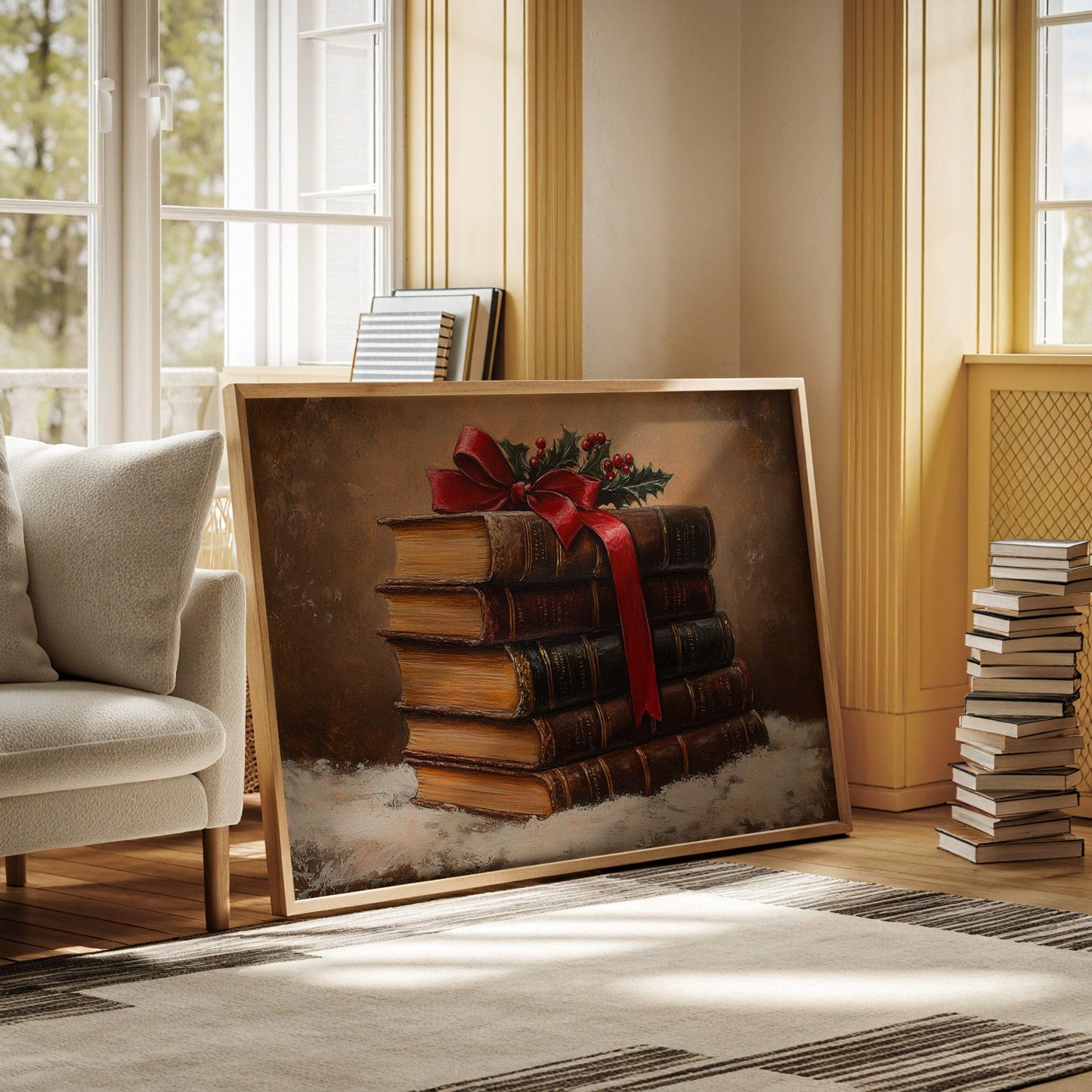 Ancient Stories Bound In Holiday Light