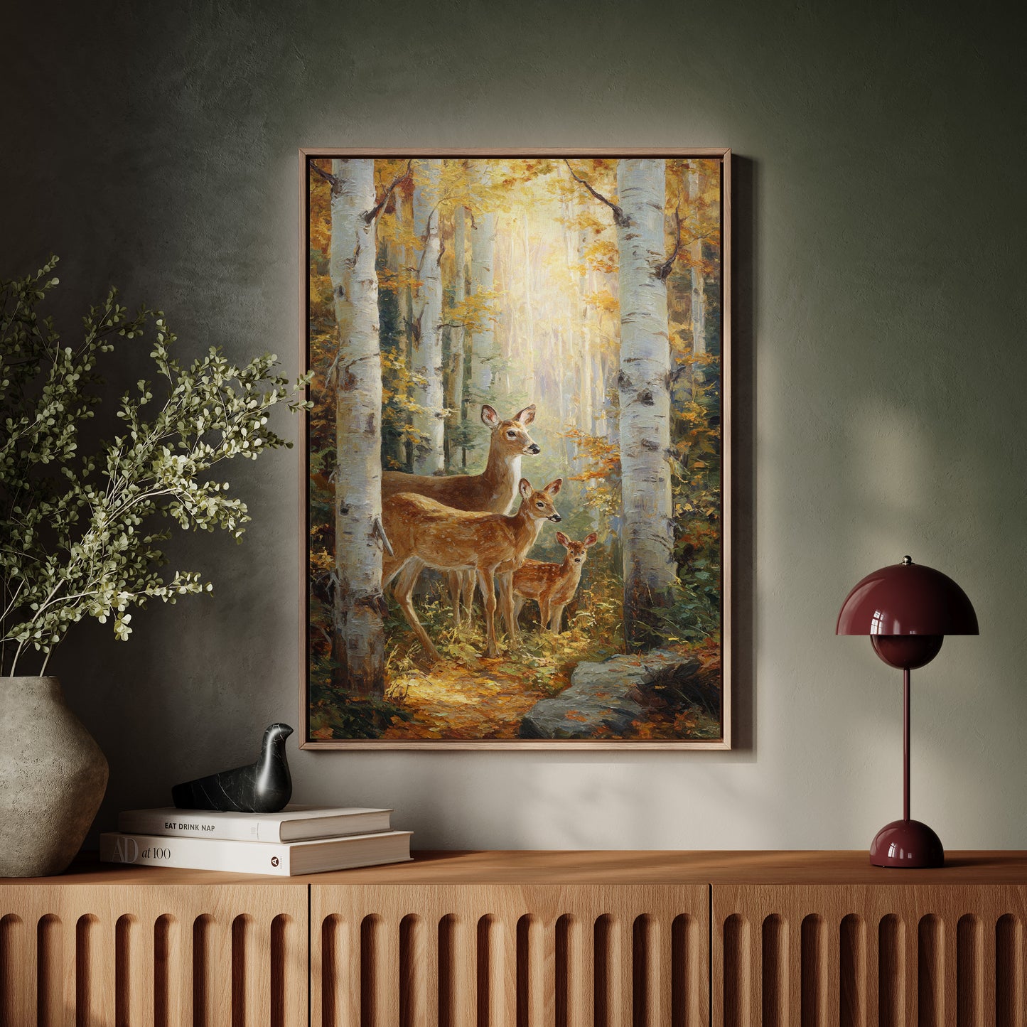 Sunlit Aspen Path Guides Family Home