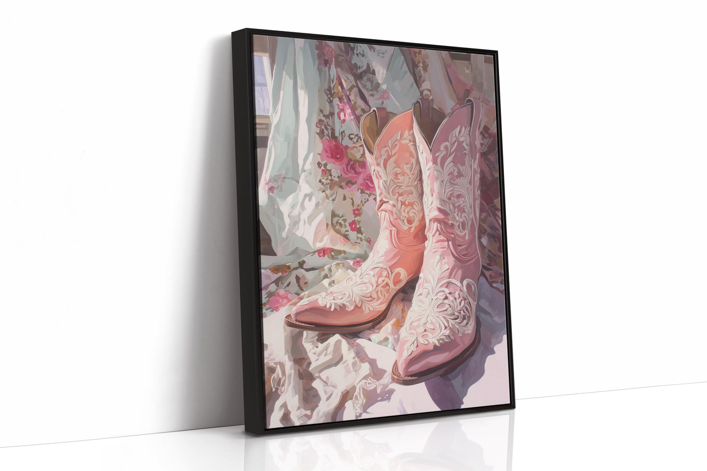 Roses Dance On Wedding Boots