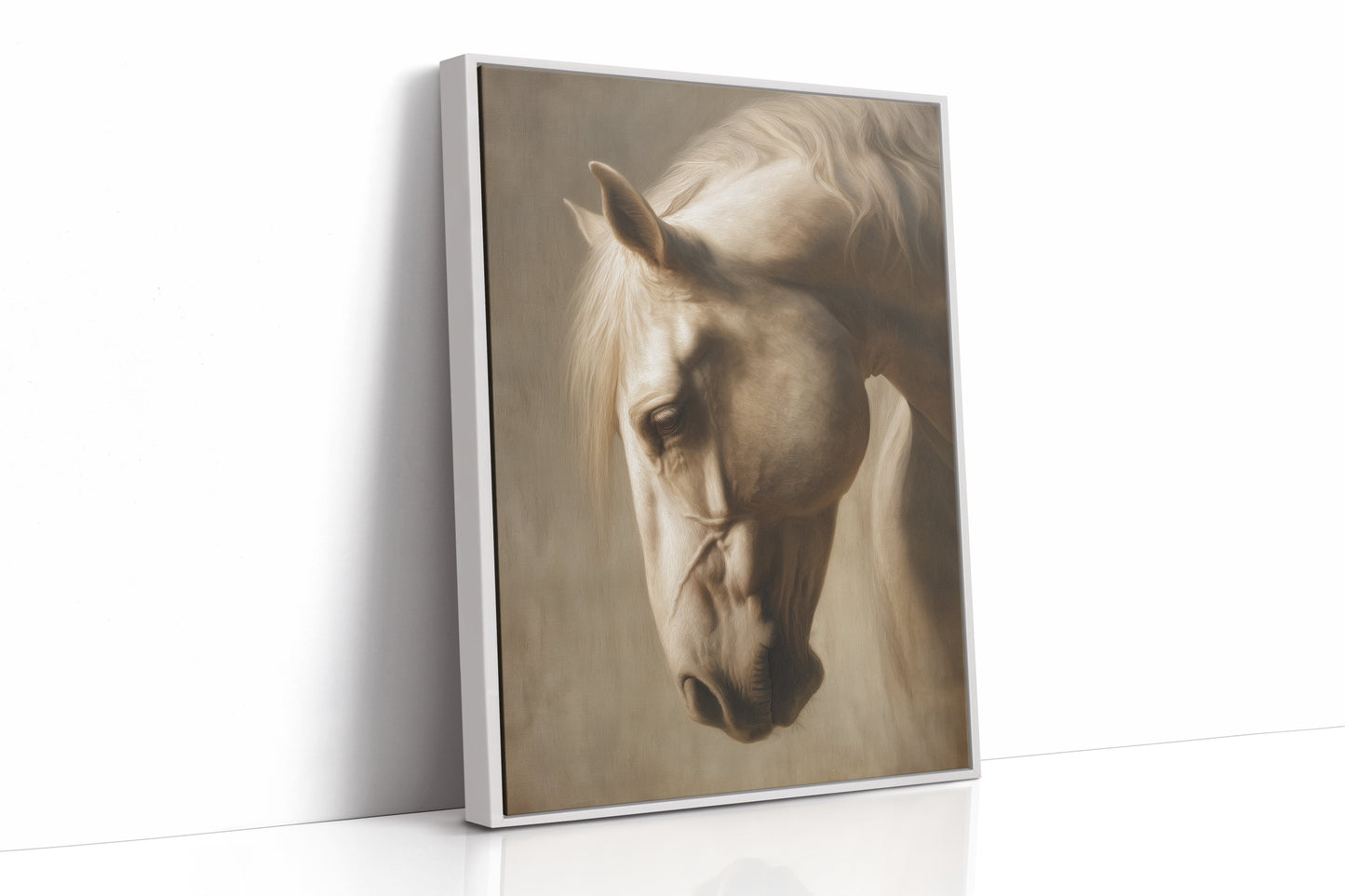 Noble Spirit In Sepia Tones