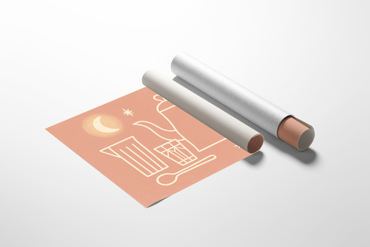 Moonlit Tea and Strawberries