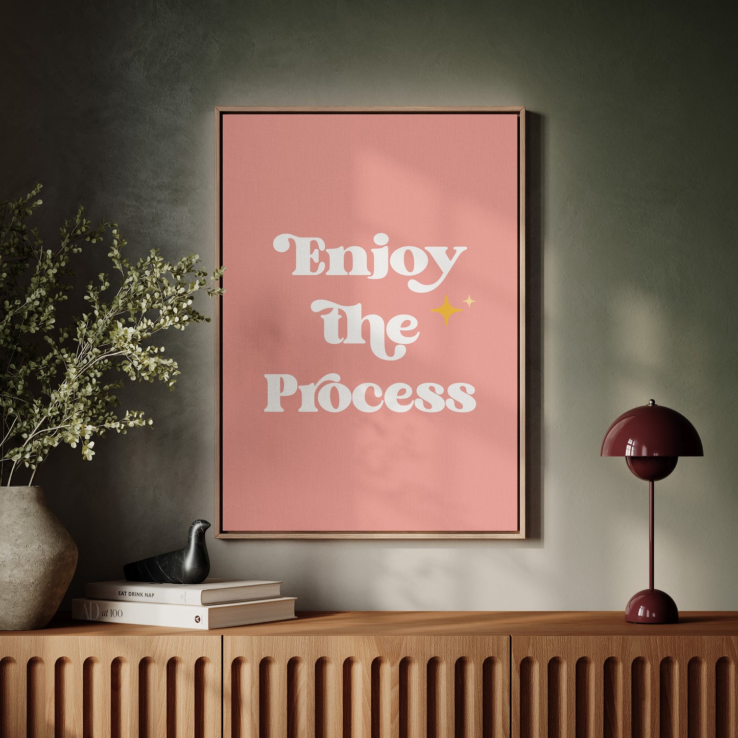 Coral Skies Carry Simple Wisdom