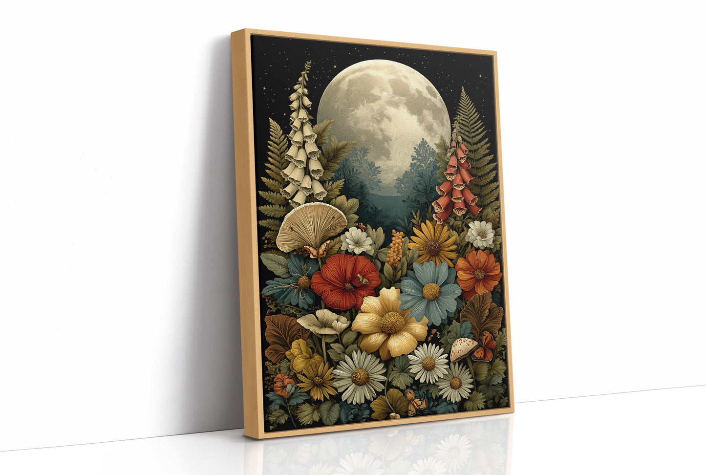The Garden Blooms for the Moon