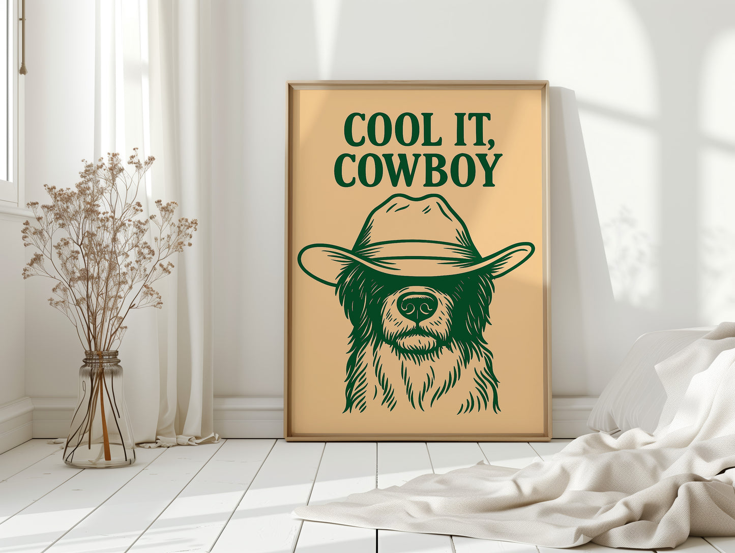 Cool It, Cowboy – Western Sass Meets Doggone Charm