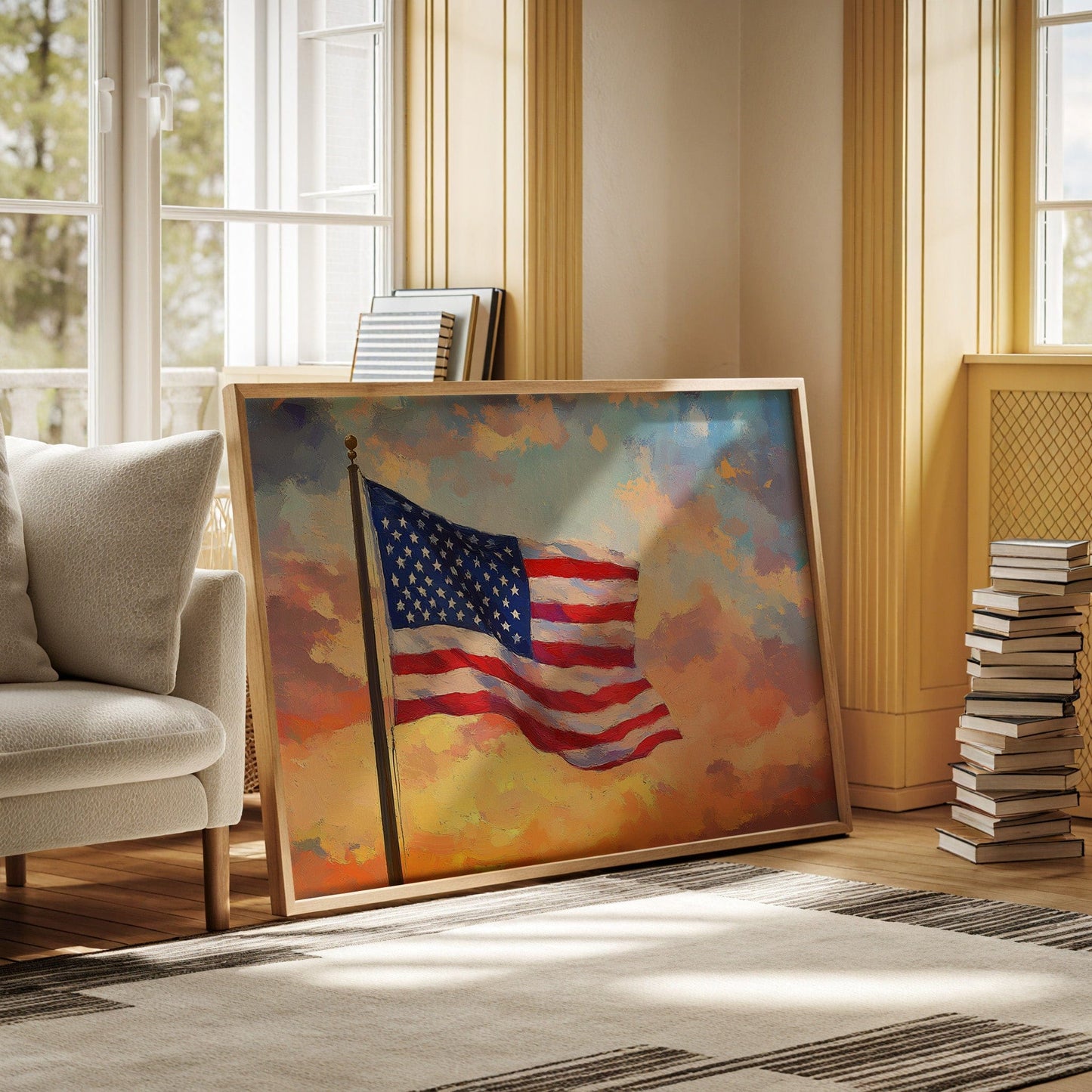 Colors Dance On Freedom's Wind