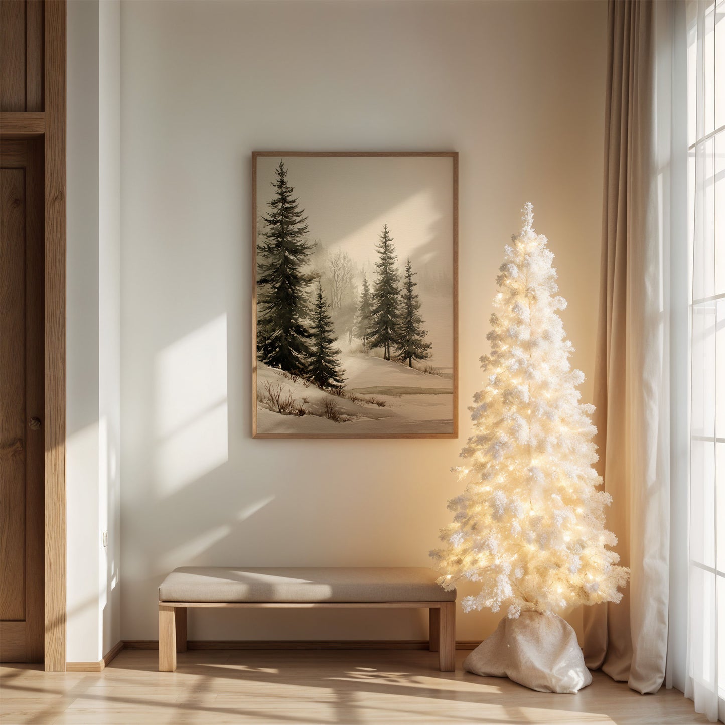 Winter Tales Between Forest And Light