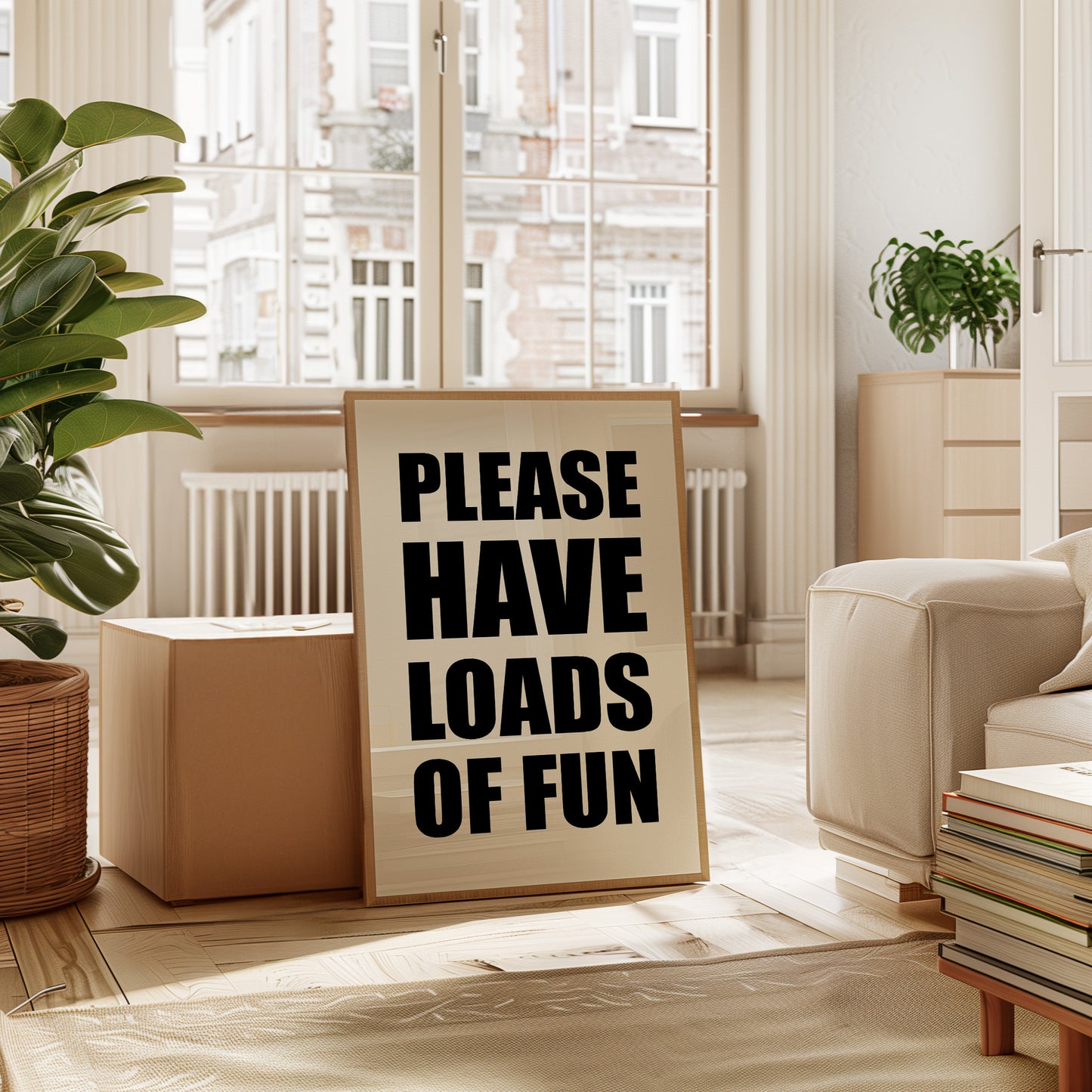 Bold Letters Make Polite Demands