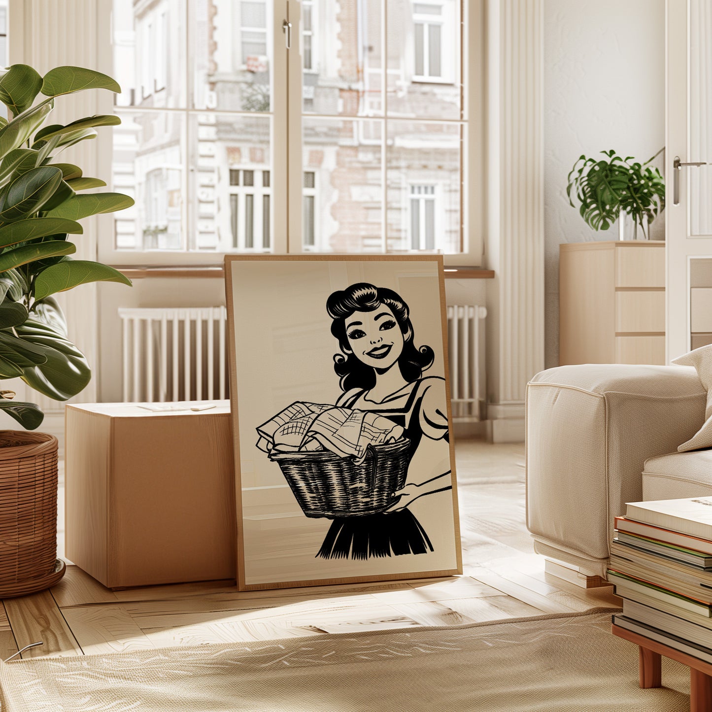 Laundry Day Winks At Yesterday