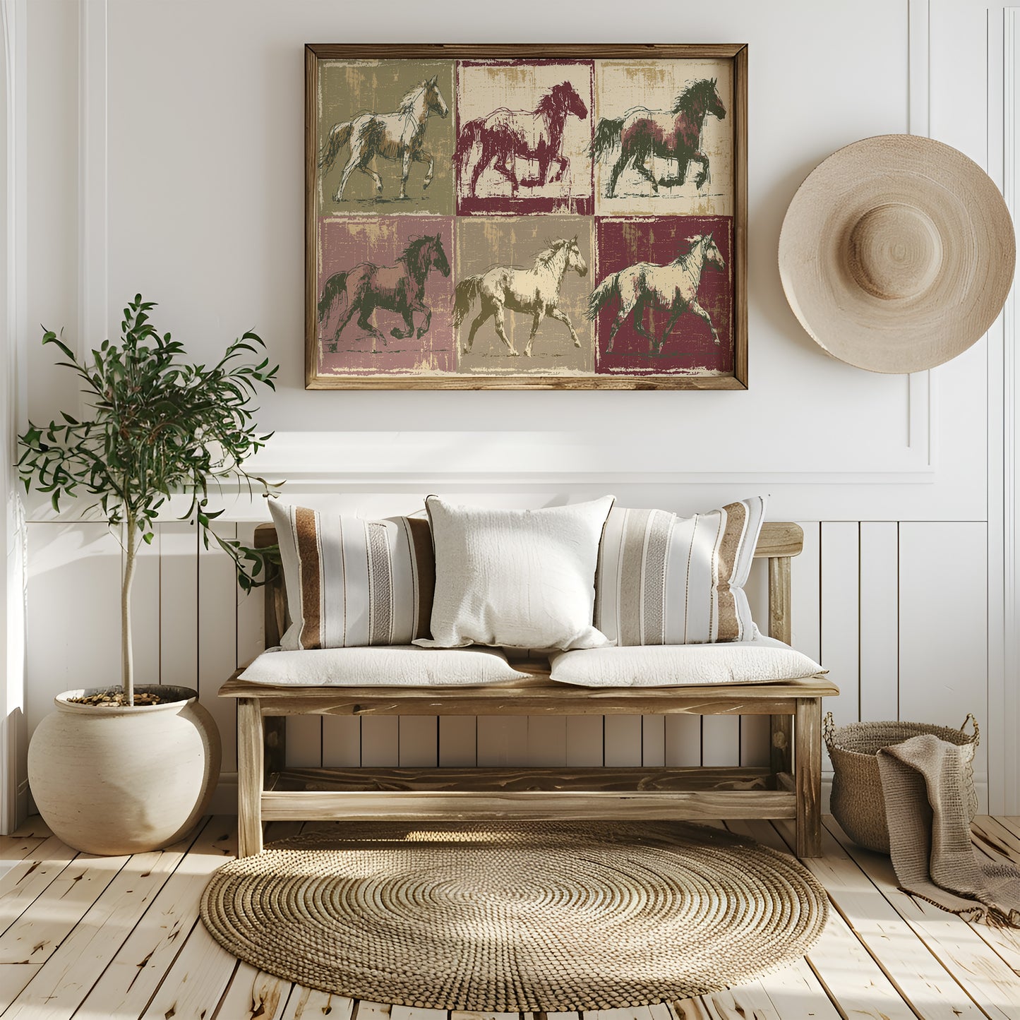 One Trot, Six Palettes