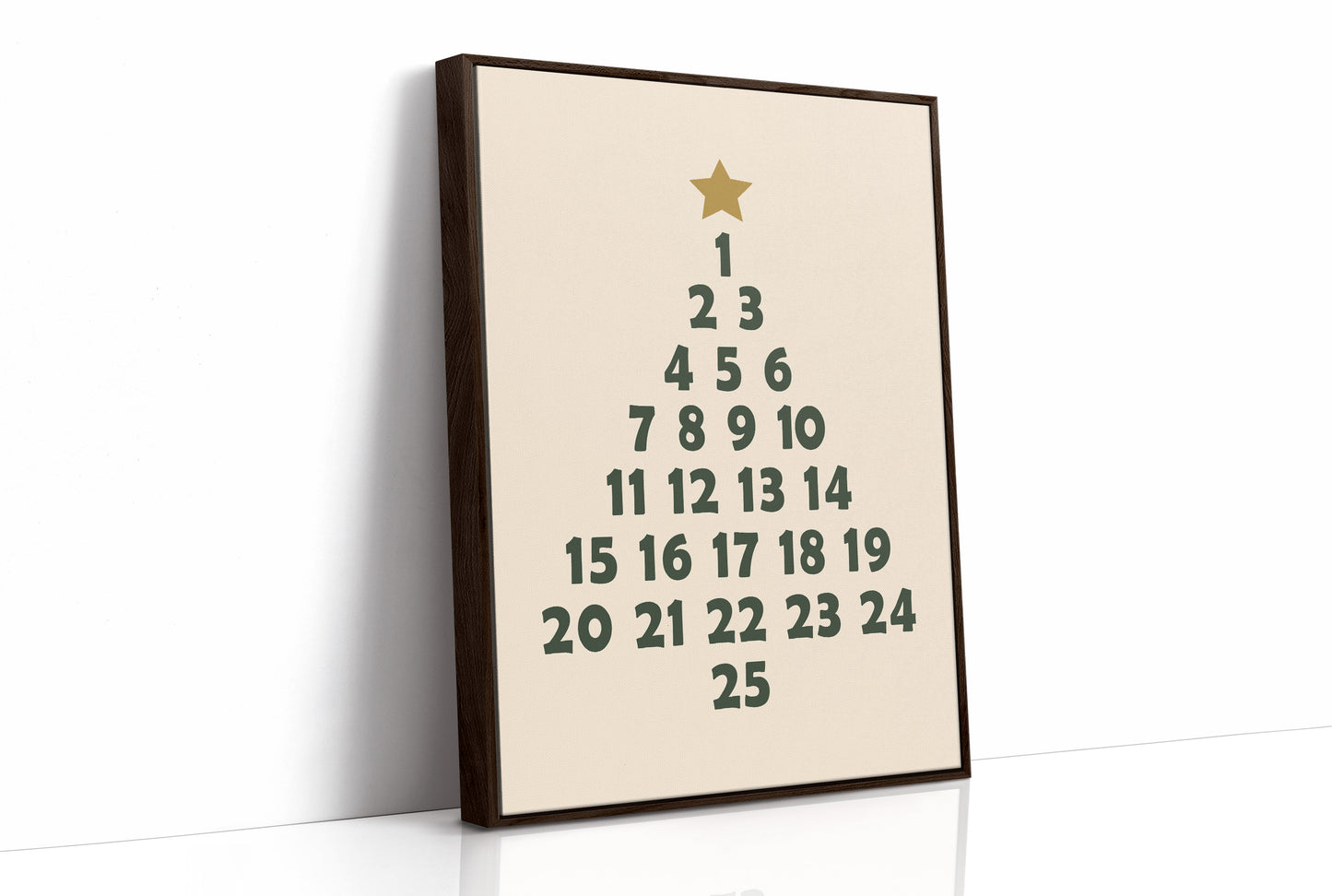 December Days Form Evergreen Countdown